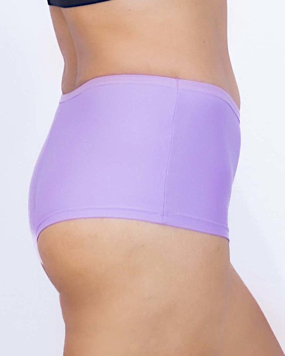 Calcinha-Cintura Alta Lisa-M G GG - Lilas-img-0001