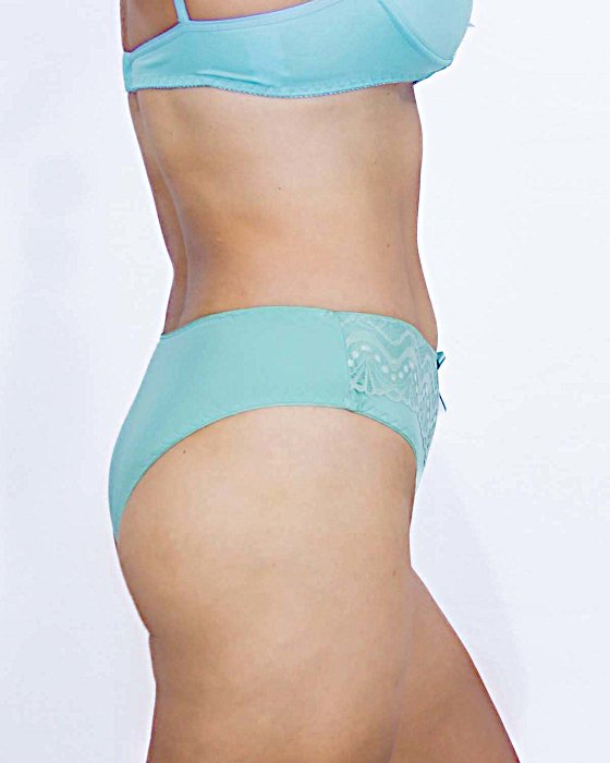 Calcinha Tangão com Renda Sobreposta-M G GG - Verde Água-img-0001